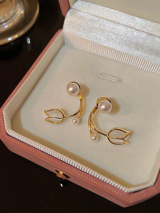 Серьги в виде сердца, бабочки, серьги-бусины