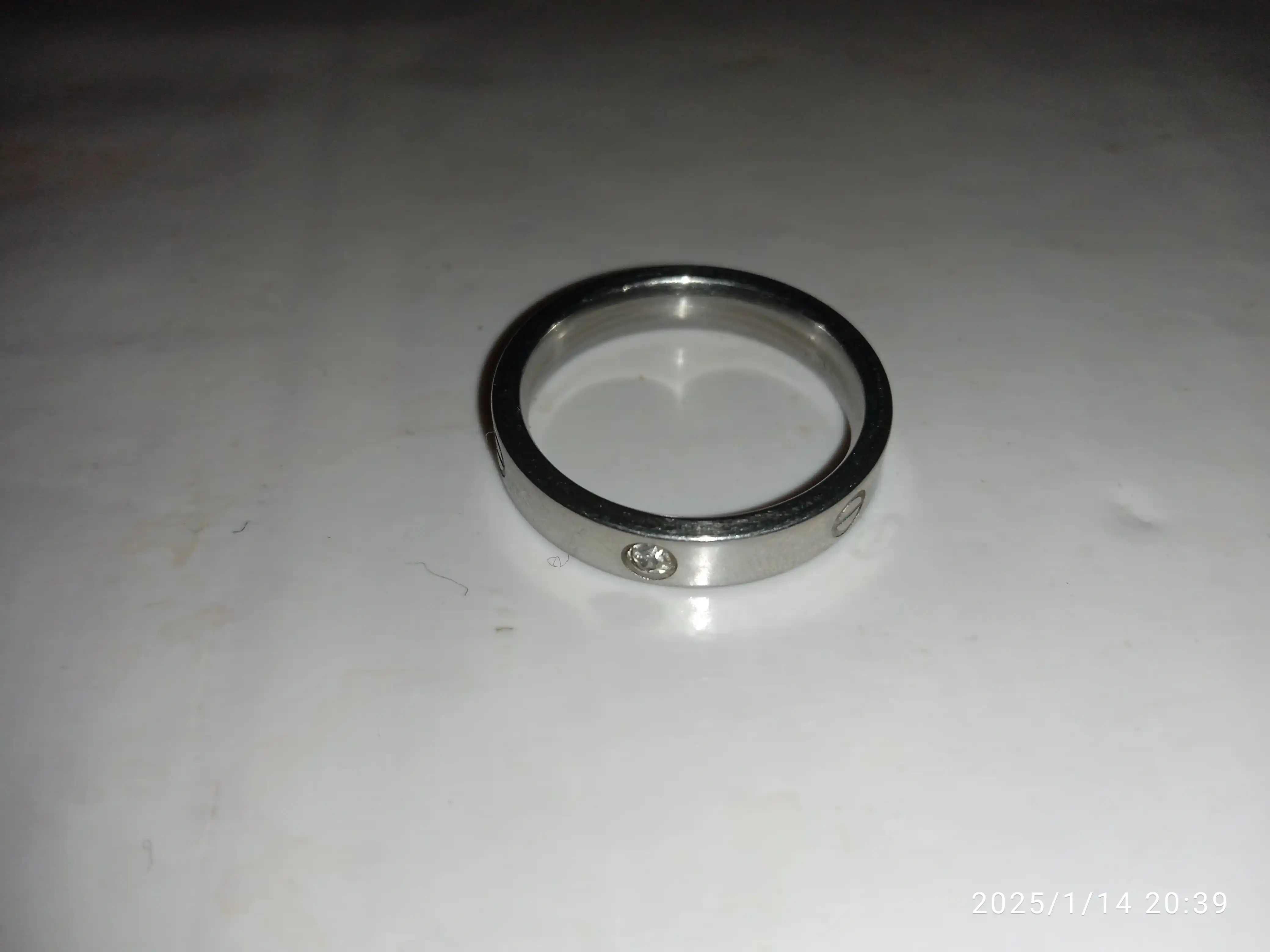 Женское кольцо с камнями, гвоздик, Cartier Stainless Steel, парные кольца для женщин