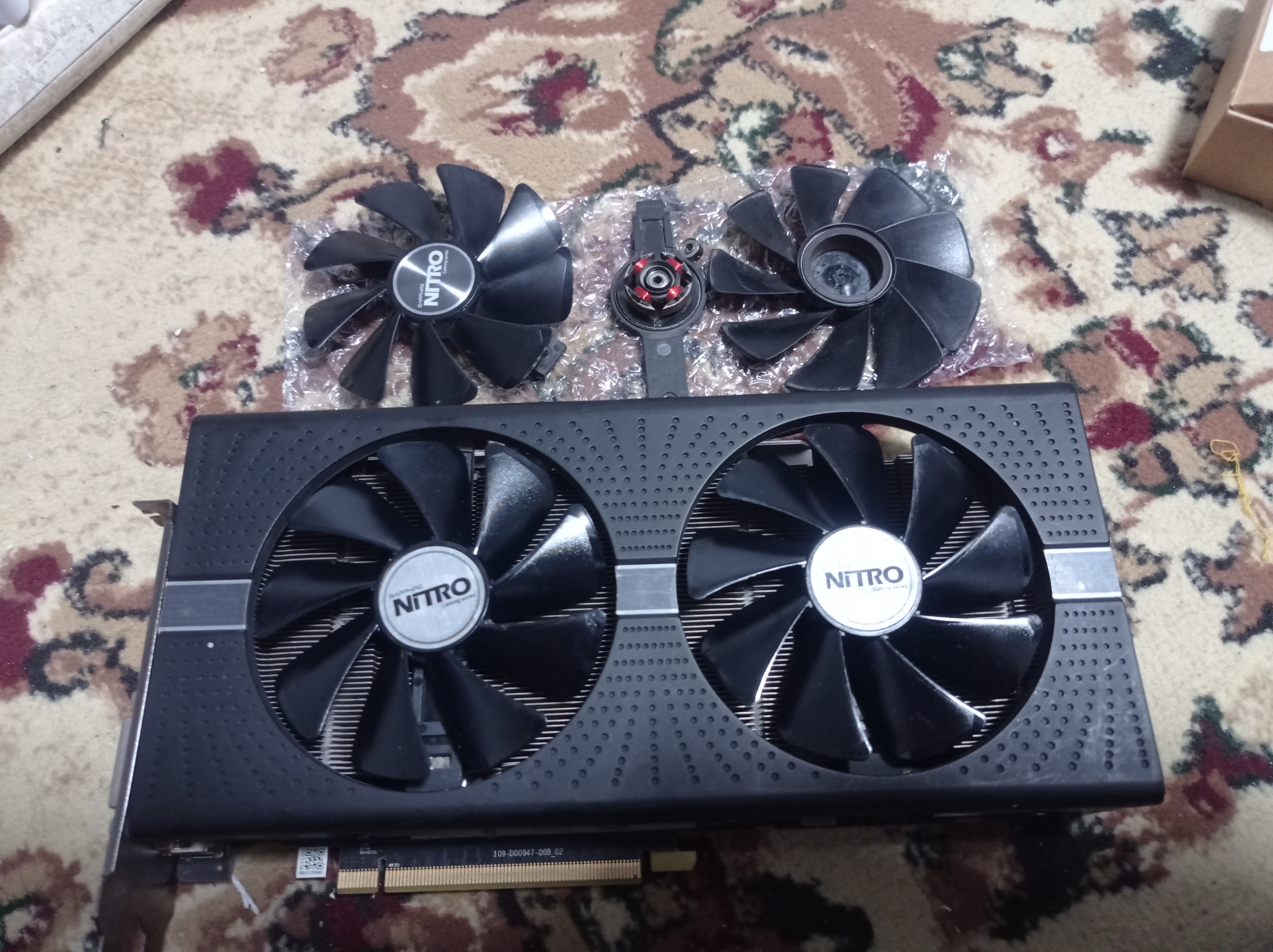 Кулер для видеокарты Sapphire Nitro CF1015H12D Black