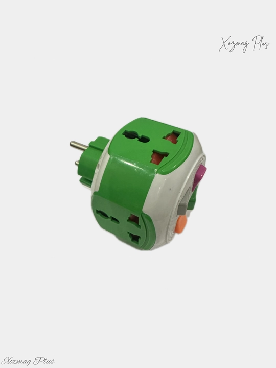 Тройник для розетки с usb и type-c