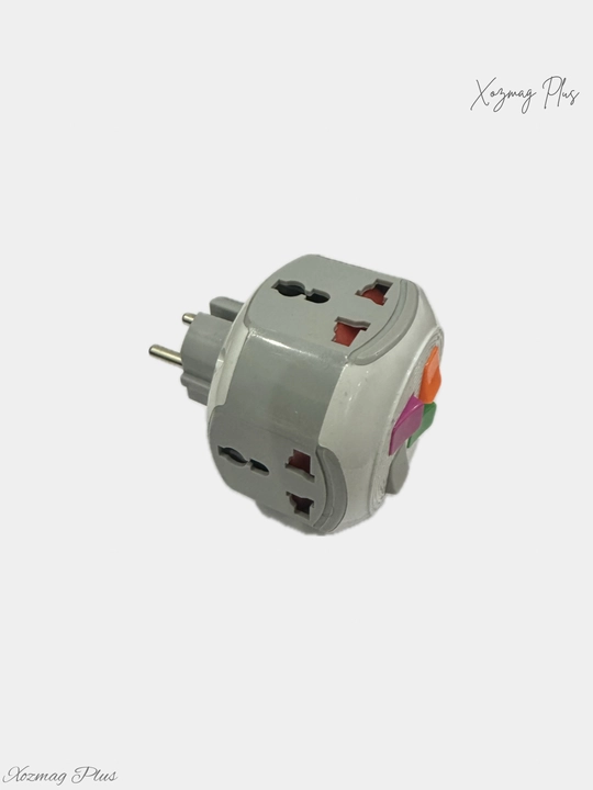 Тройник для розетки с usb и type-c