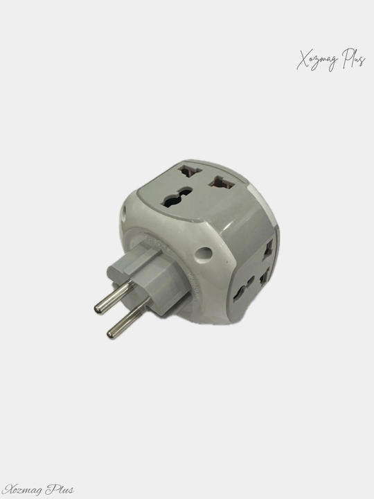 Тройник для розетки с usb и type-c