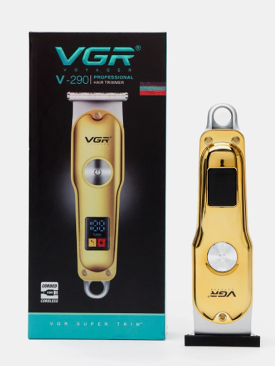 Professional simsiz trimmer,soch olish mashinasi, VGR V-290 soqol trimmeri