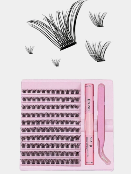 3D yopishuvchi kipriklar, individual kiprik qo'shish