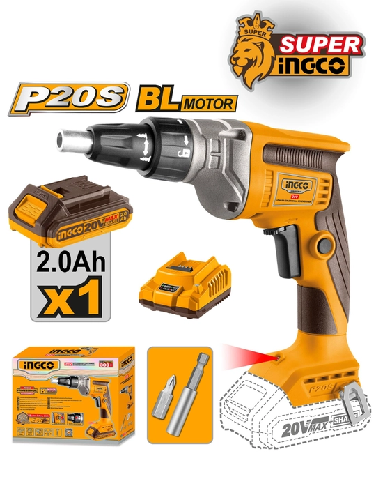 Шуруповерт INGCO CDSLI204200