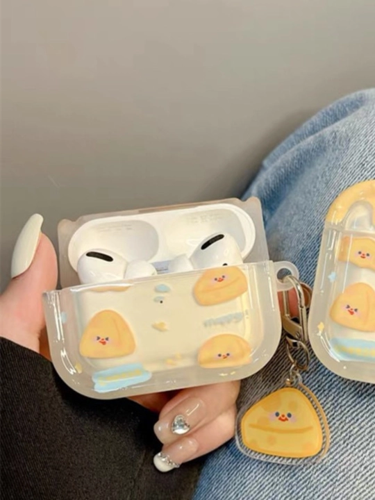 Чехол для беспроводных наушников AirPods 1, 2 pro, 3, 4