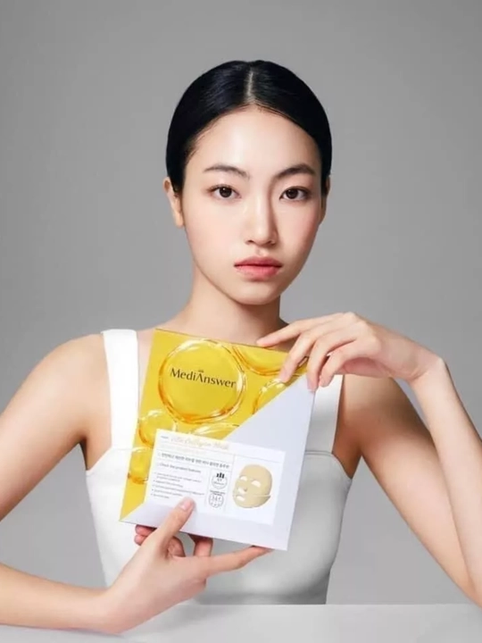 Маска гелевая, для всех типов кожи, MediAnswer Vita Collagen, 37 гр, 5 шт