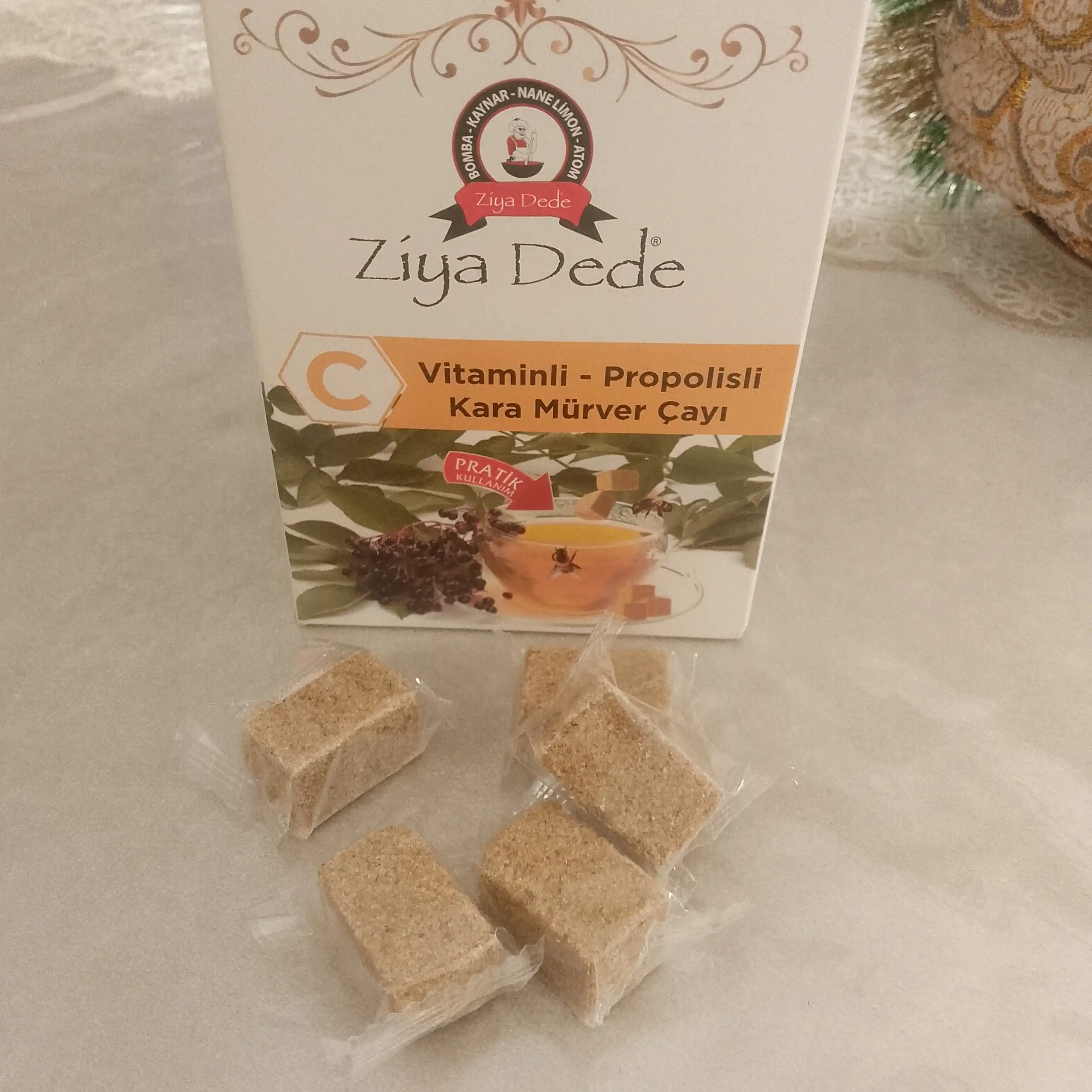 Tabiiy turk choyi Ziya Dede, immunitetni oshiradi, vitaminlar va zanjabilga boy