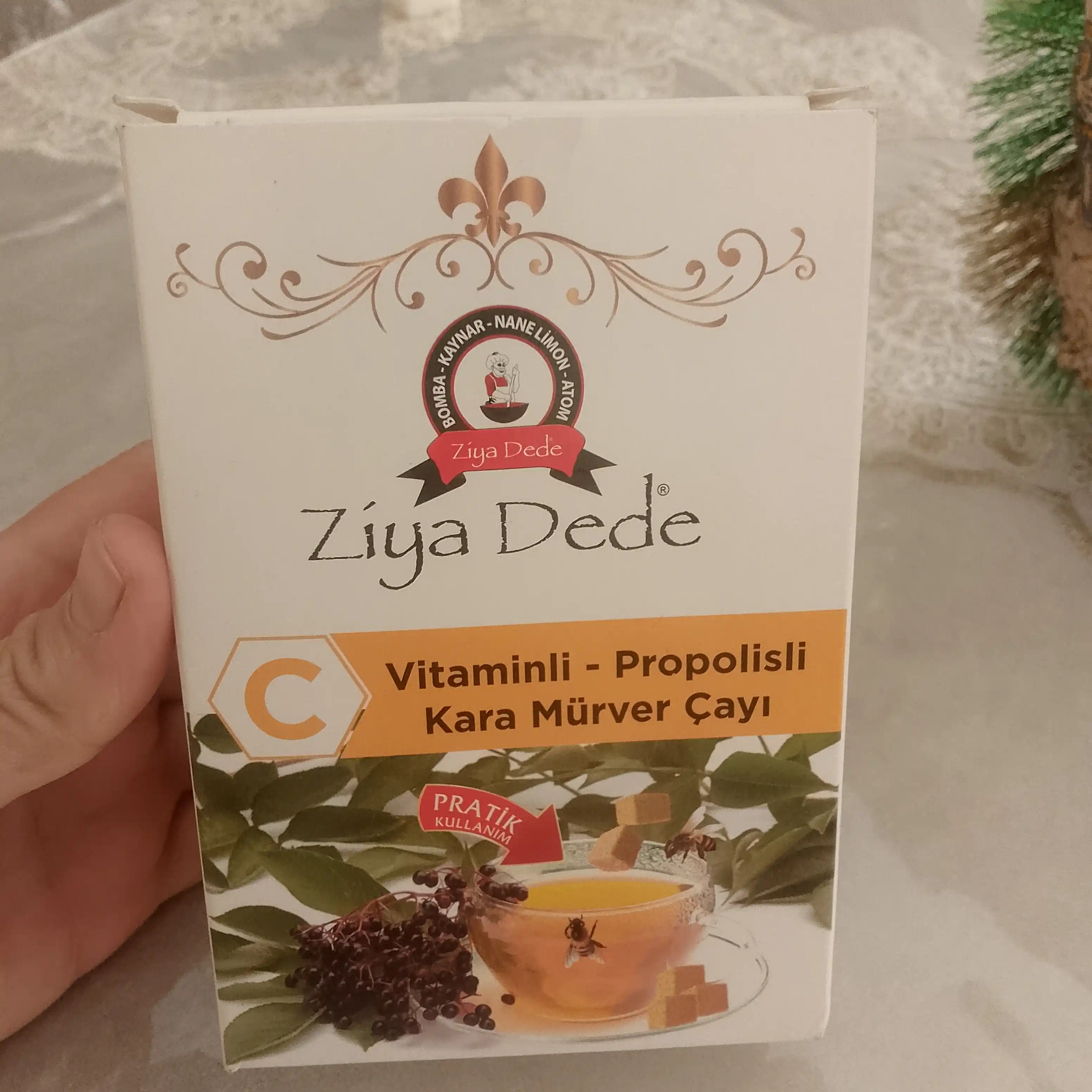 Tabiiy turk choyi Ziya Dede, immunitetni oshiradi, vitaminlar va zanjabilga boy