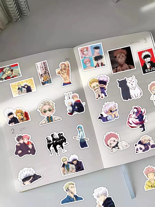 Stiker to'plami Anime Blade, Demon Slayer, 25-50 dona