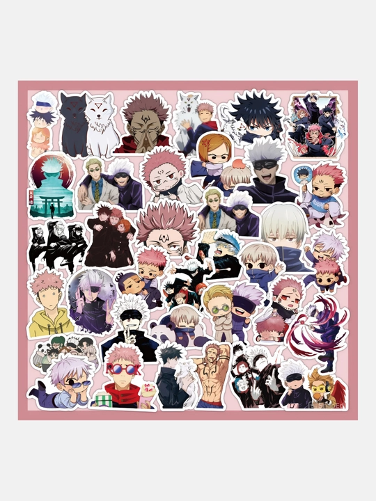 Stiker to'plami Anime Blade, Demon Slayer, 25-50 dona