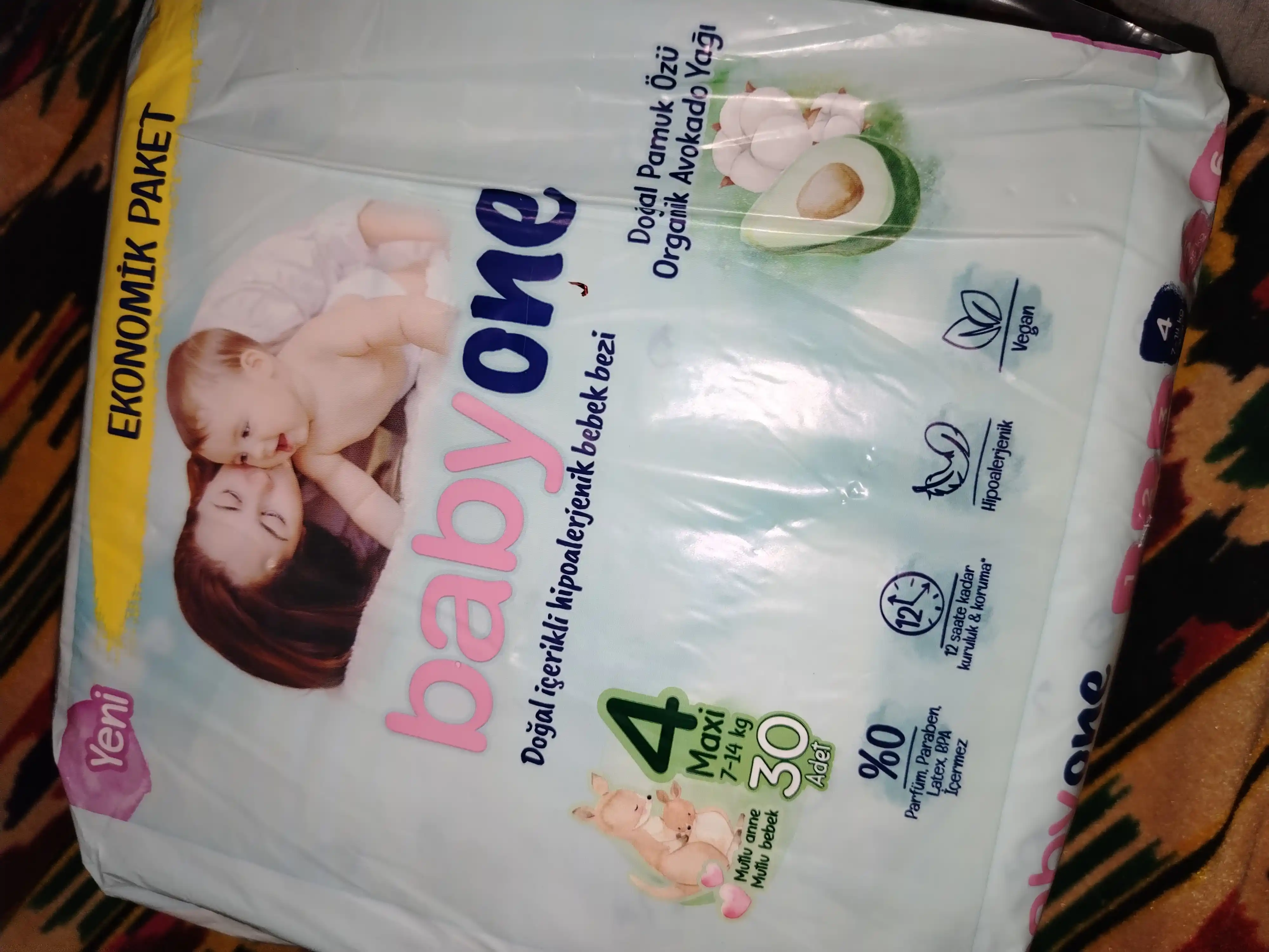 Bolalar tagliklari Babyone Maxi Eco, 30 * 4