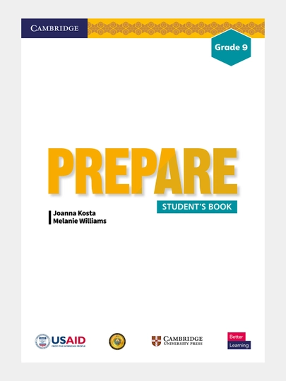 Kitob, Prepare - Teacher's book, Work book, Student's book - Grade 9