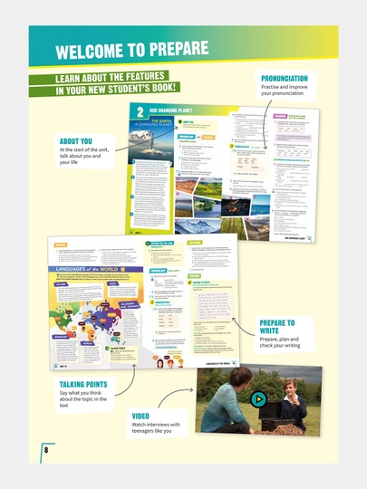Kitob, Prepare - Teacher's book, Work book, Student's book - Grade 9