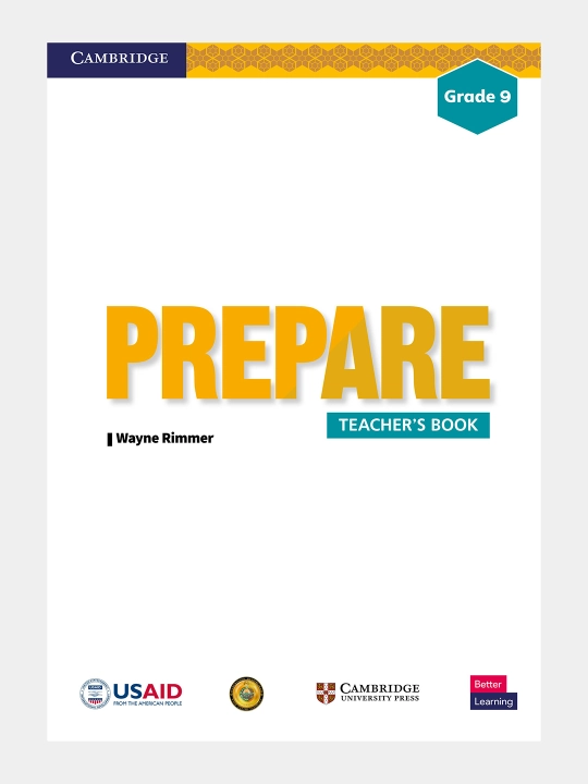 Kitob, Prepare - Teacher's book, Work book, Student's book - Grade 9
