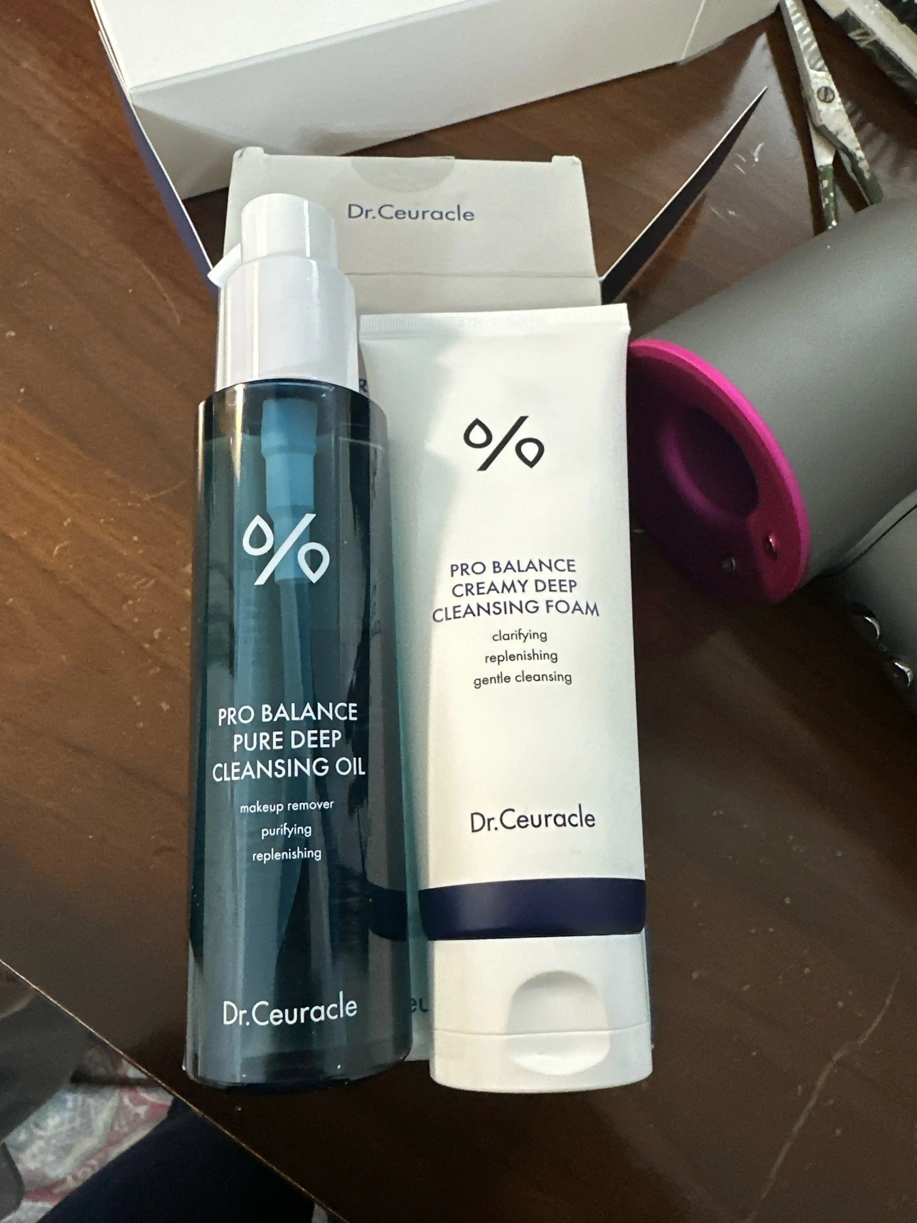 Dr. Ceuracle ikki marta tozalash to'plami Pro Balance Cleansing Duo Set