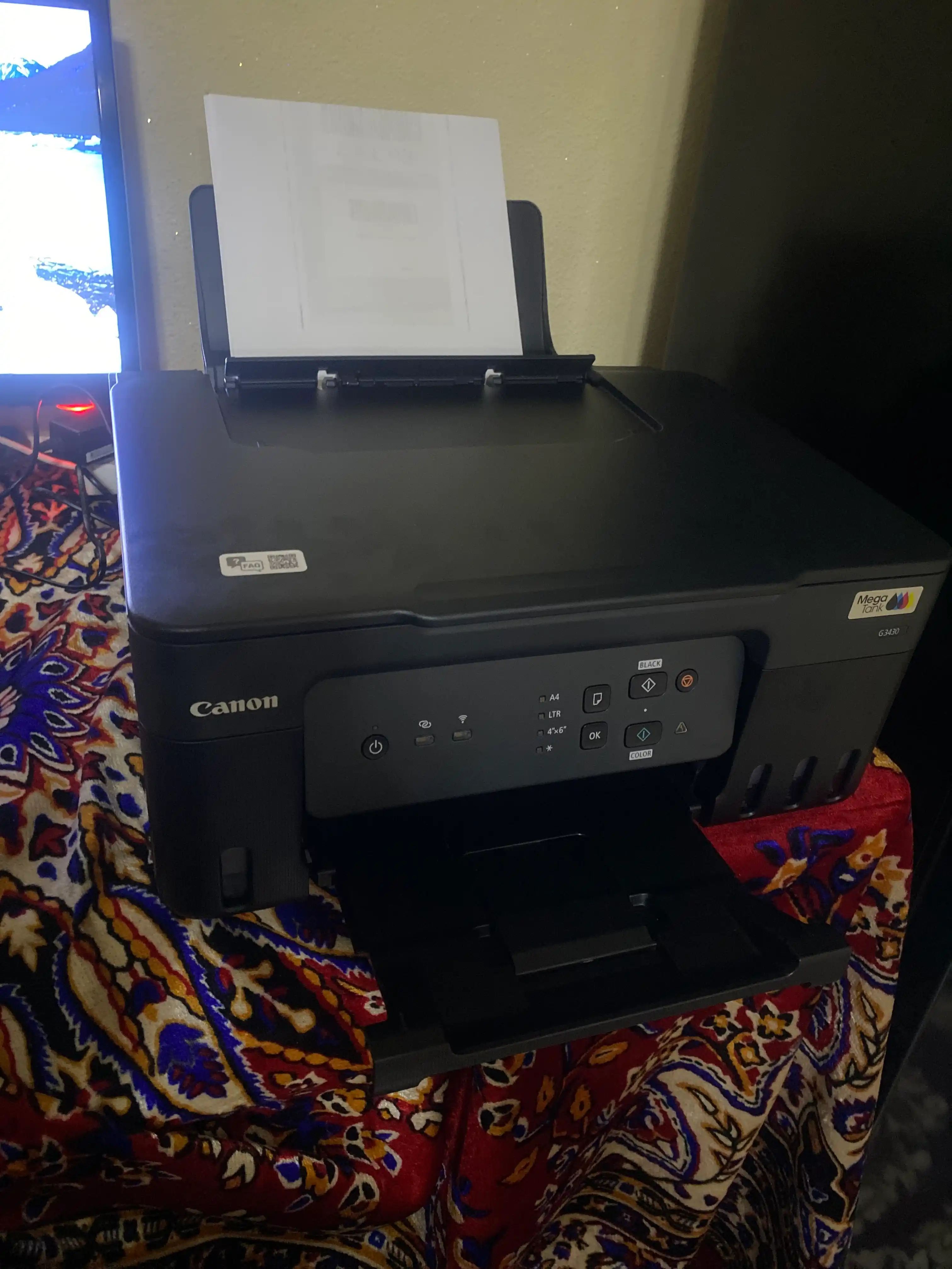 МФУ Canon Pixma G3430 (Принтер / Сканер / Копир), цветной, A4, Wi-Fi, USB