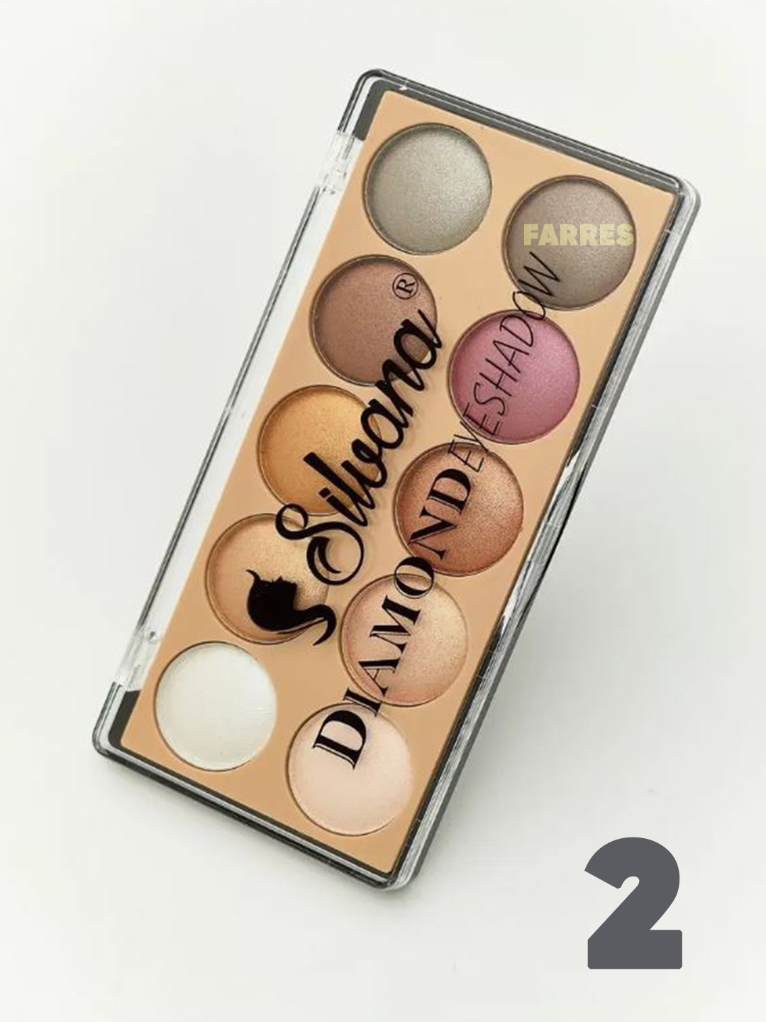 Qovoqlar uchun tenlar, shimmer, Silvana, Diamond, 10 ta rang