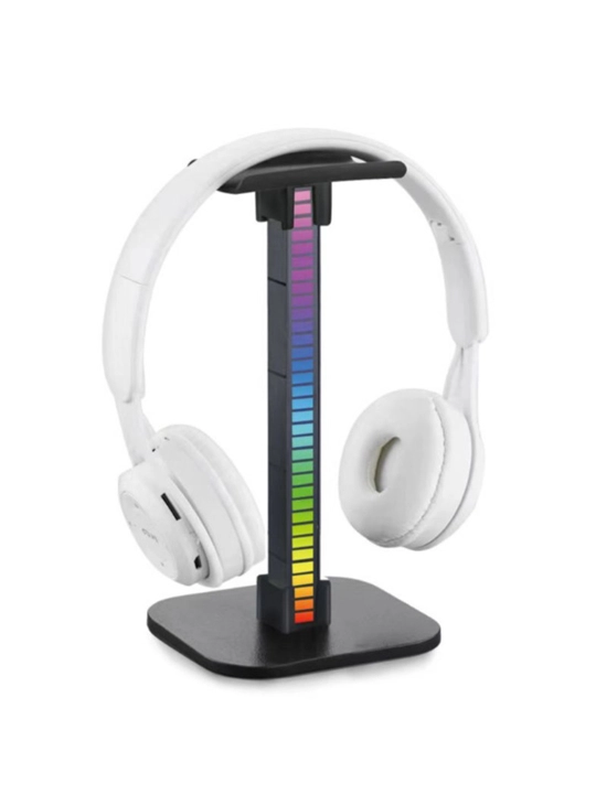Подставка для игровых наушников с RGB подсветкой и USB портами, держатель