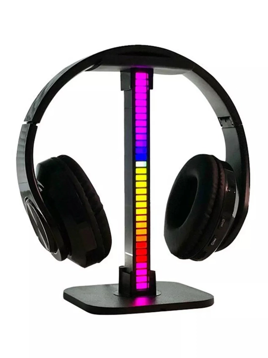 Подставка для игровых наушников с RGB подсветкой и USB портами, держатель