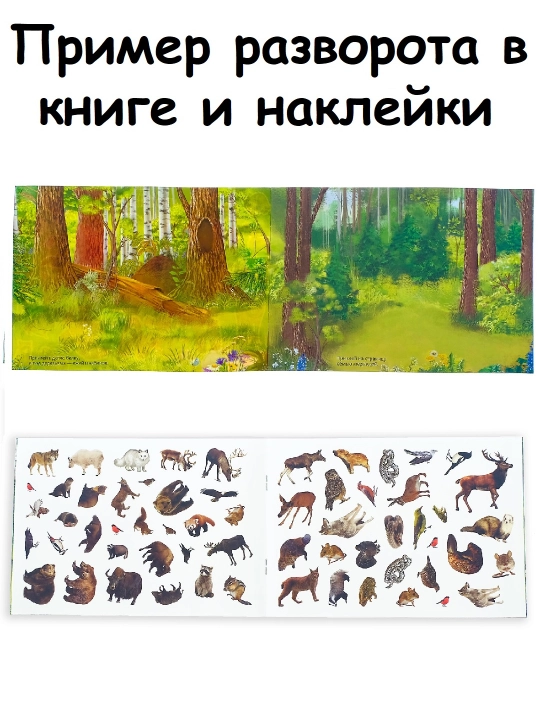 100 наклеек, 12 стр., наклейки с разворотом, наклейки для детей