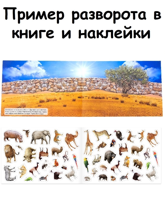 100 наклеек, 12 стр., наклейки с разворотом, наклейки для детей