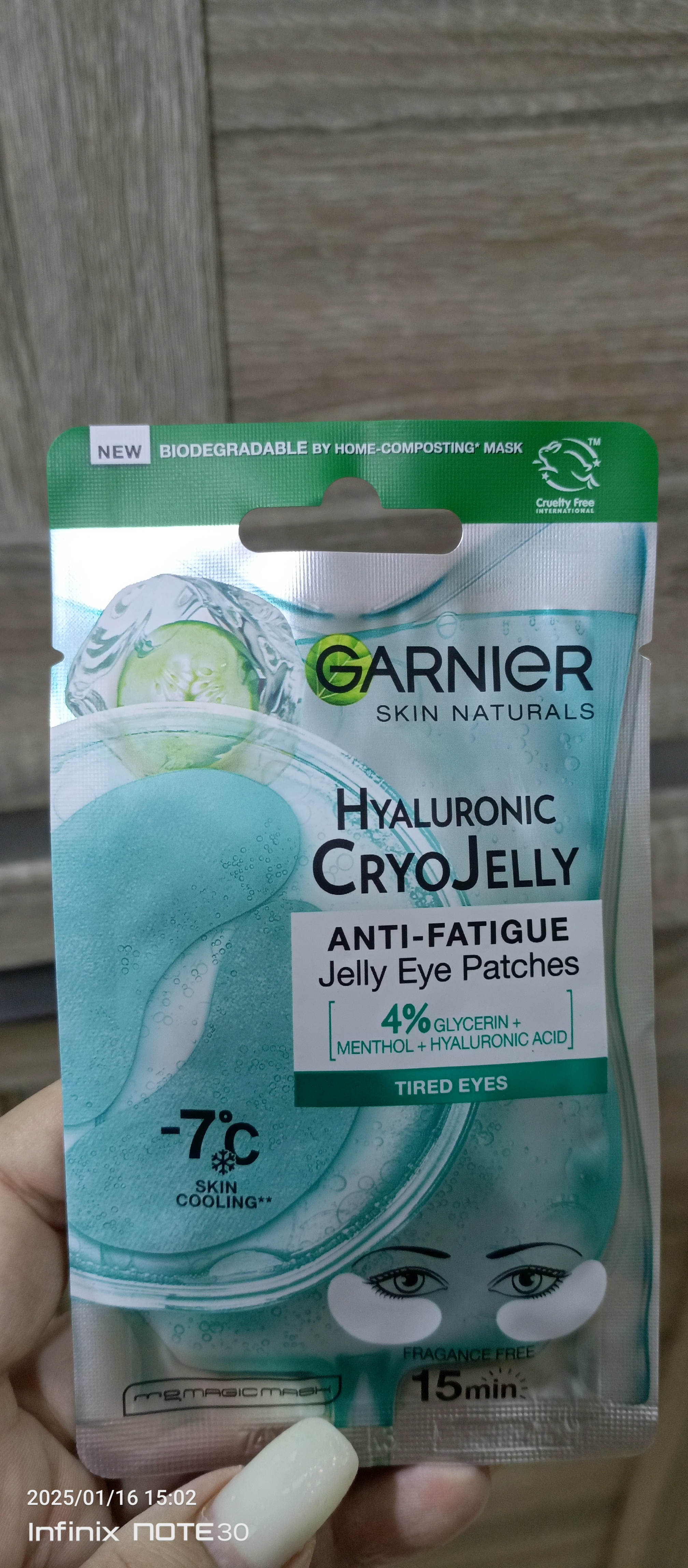 Matoli patchilar Garnie, Expert+Cryo Gel, 6 g