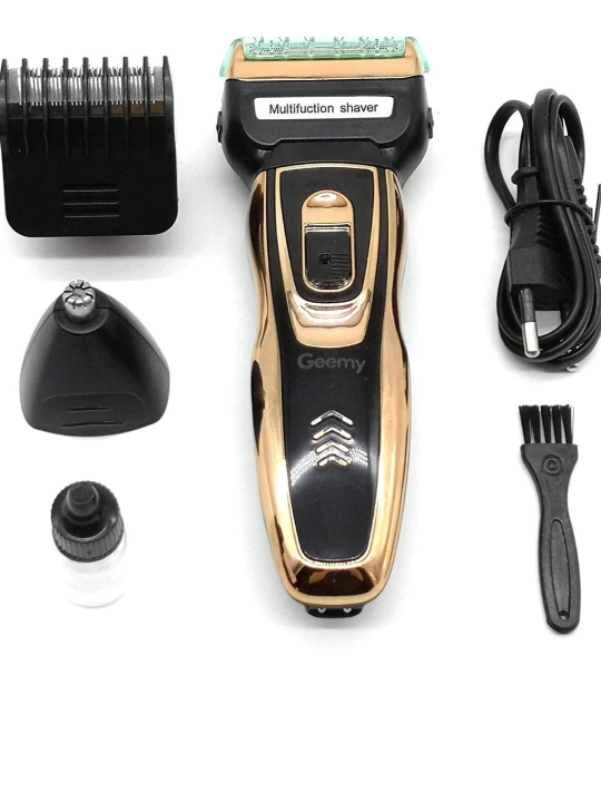 Триммер для бороды и усов, электробритва GEEMY GM-595 - 