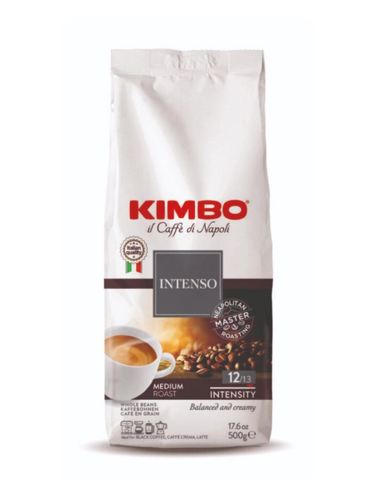 Кофе в зернах Кимбо Интенсо, крепкий, 500 г