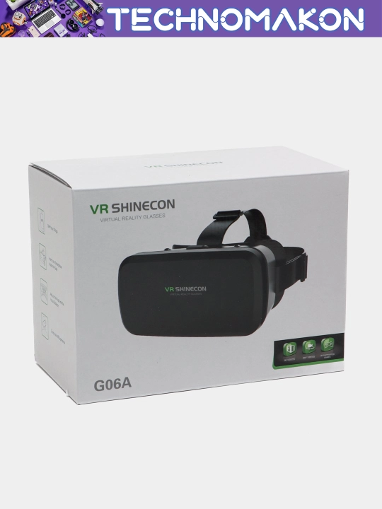 Виртуальные очки VR Shinecon G06A, Очки виртуальной реальности VR SHINECON