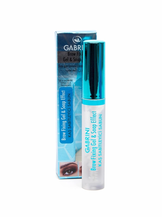 Gabrini гель фиксатор для бровей, Soap Effect, прозрачный