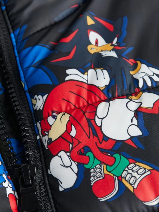 Жилетка для мальчиков, H&M бренд, герои Marvel и Sonic, жилетка для детей, детская жилетка
