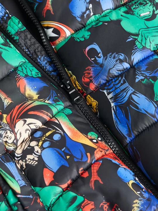 Жилетка для мальчиков, H&M бренд, герои Marvel и Sonic, жилетка для детей, детская жилетка