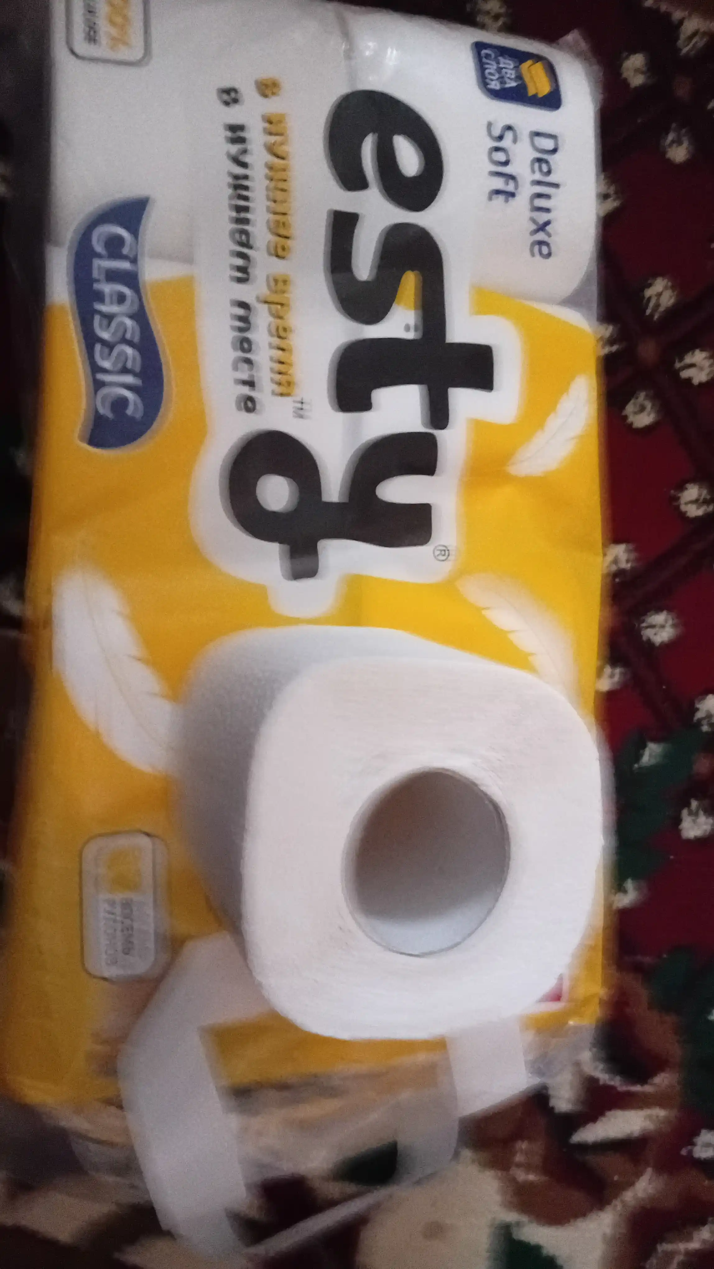 Туалетная бумага Esty 2 слоя, 8 шт
