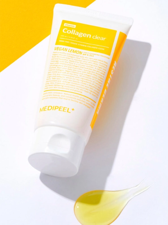 Пенка для умывания, MEDIPEEL+, Collagen cleanser 2.0 Cica, Vitamin, 300 мл