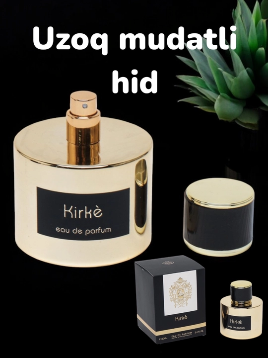 Parfyumlangan suv Fragrance World Kirke, erkak va ayollar uchun, 100 ml