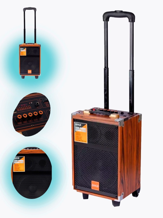 Smart karnay, karaoke, sabvufer, mikrofon, pult, balandligi 70 sm, 112 sm