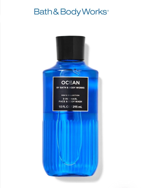 Bath and Body Works 3-in-1  мужской гель для душa, для волос и лица, 295 мл - 