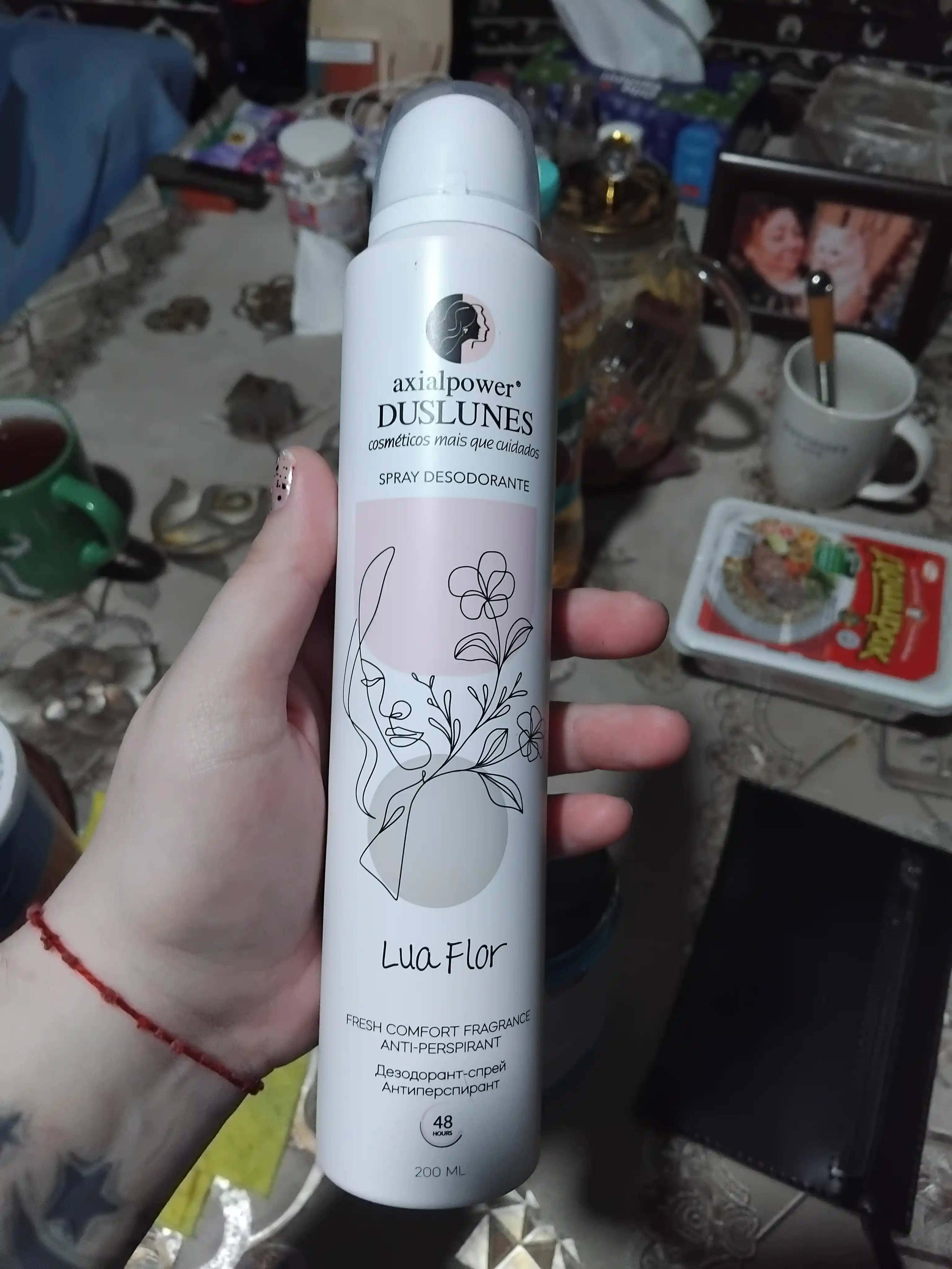 Ayollar uchun dezodorant sprey Doslunas Luna Flore, 200 ml