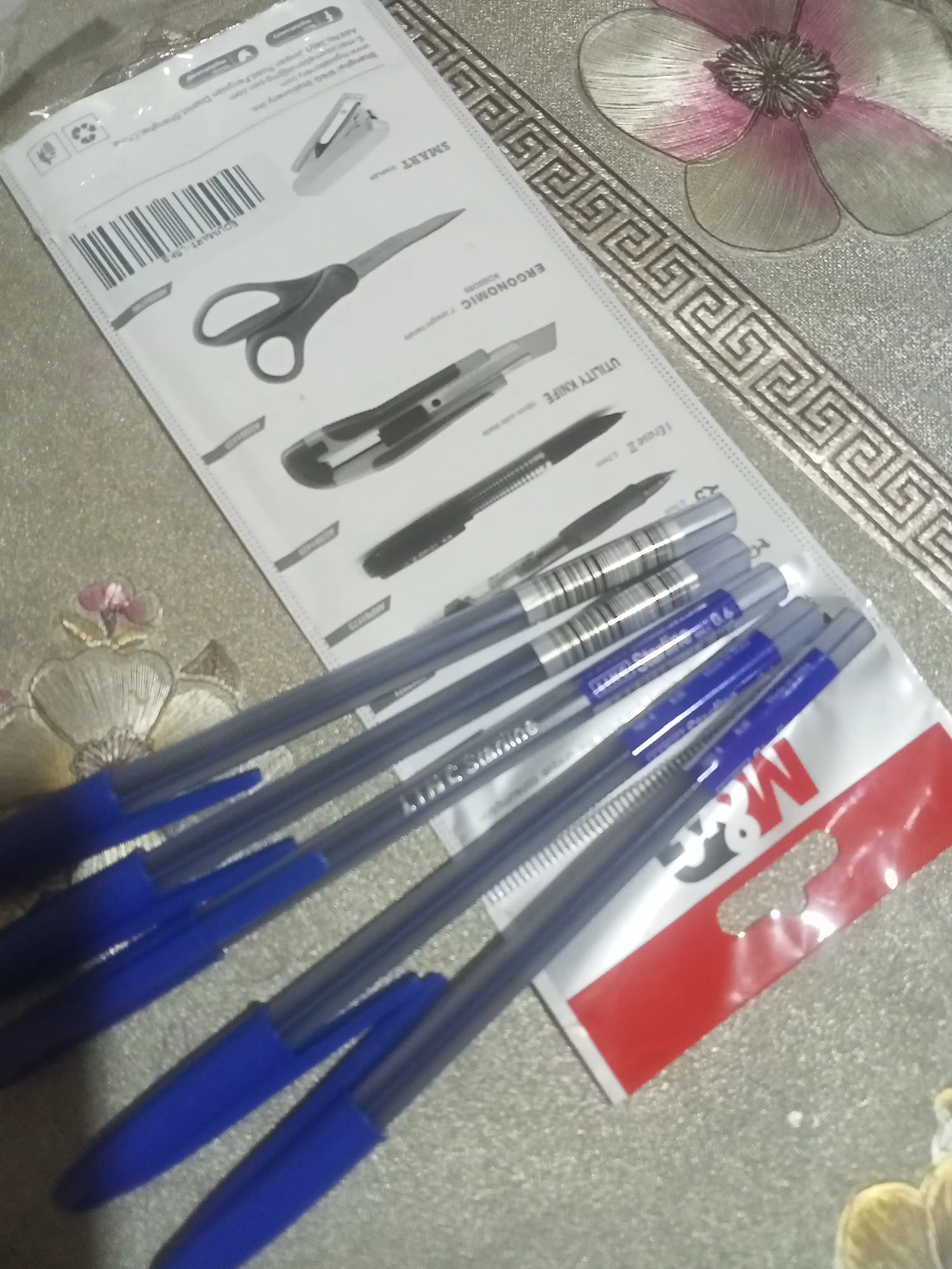 Sharikli ruchkalar Linc STARLINE, ko'k, 0.6 mm, 5 dona