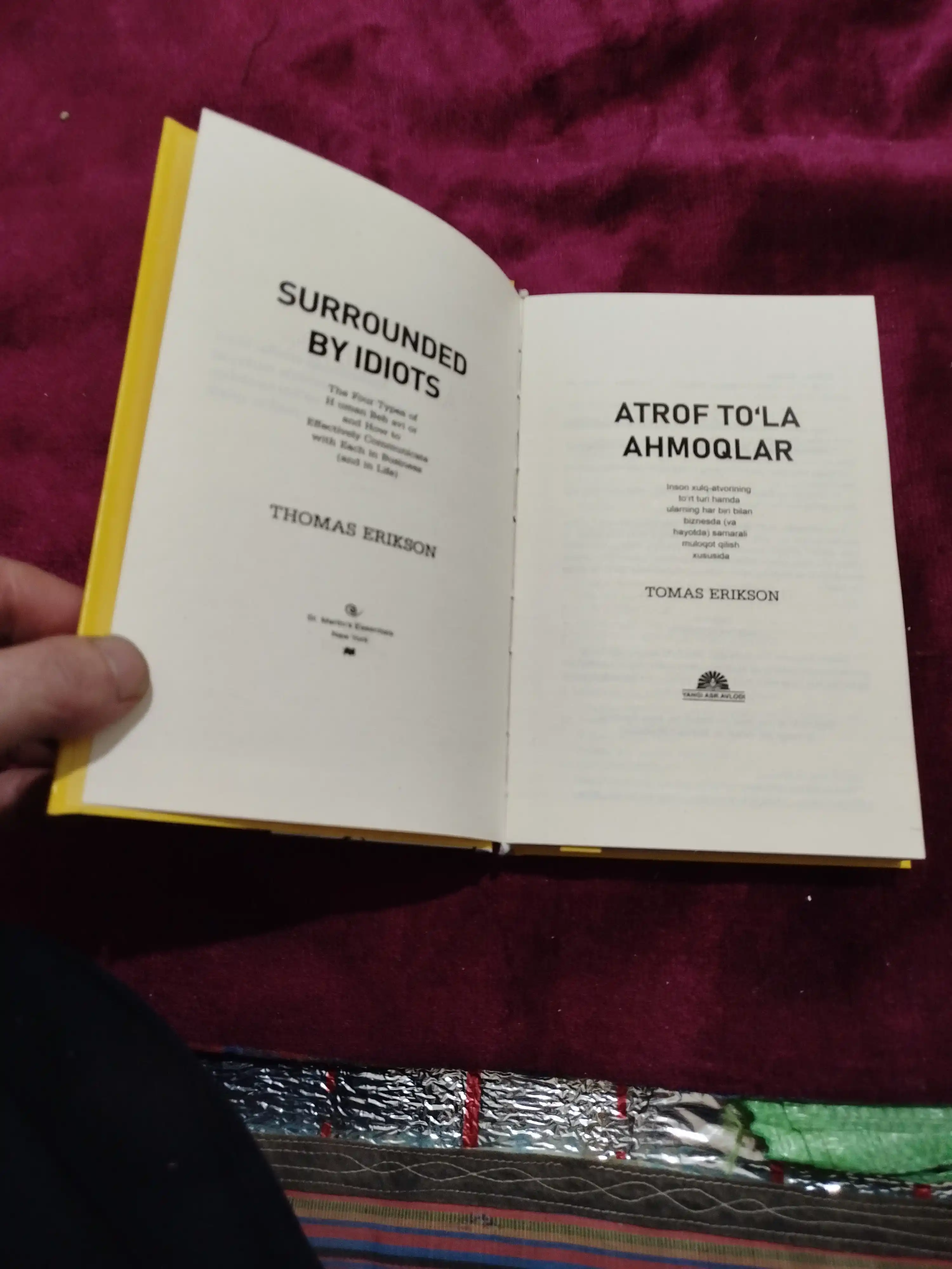 Atrof to'la ahmoqlar - Tomas Erikson