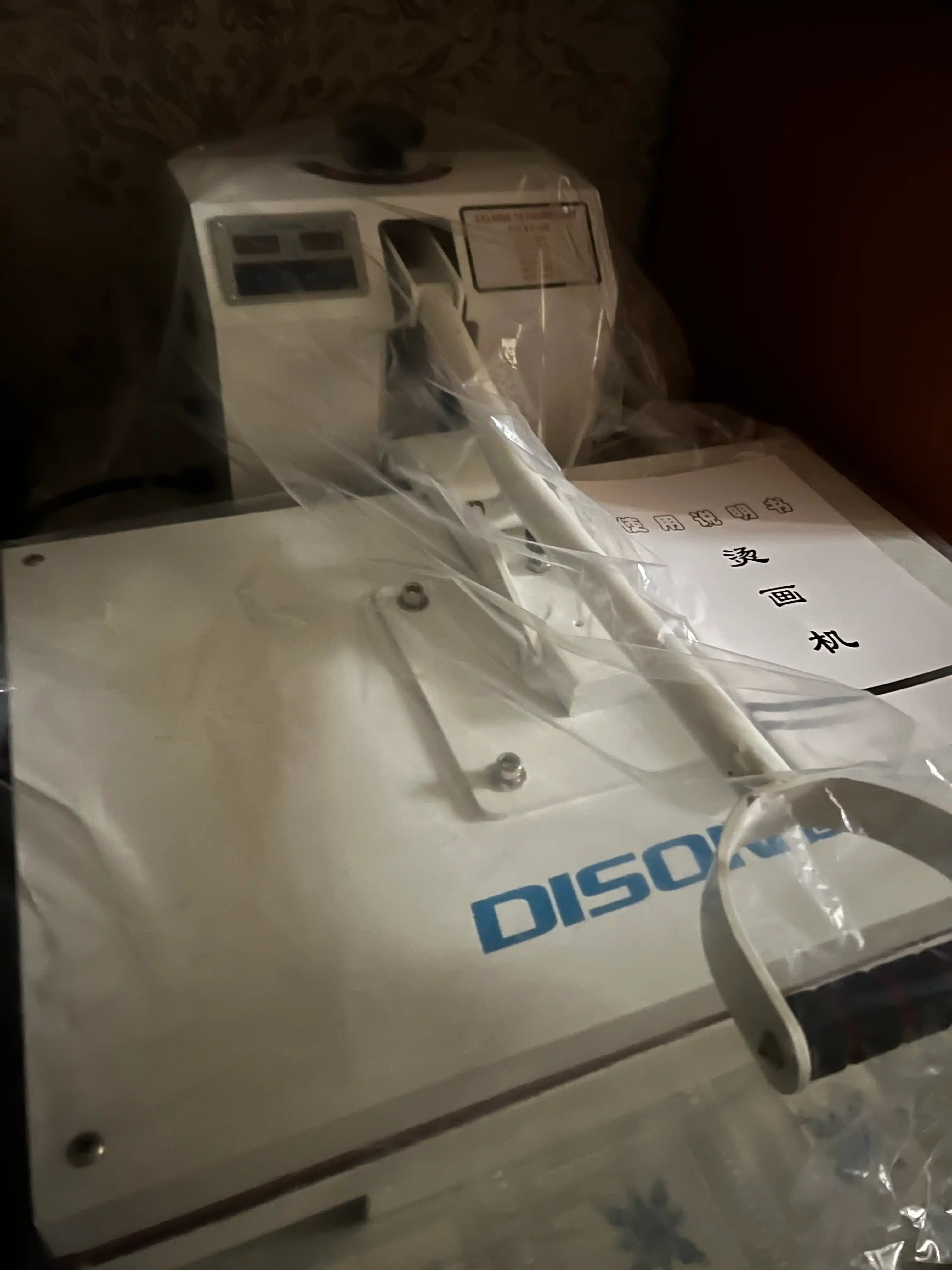 Ko'paytirish va termal bosib chiqarish uchun qo'lda issiqlik pressi Dison, 80x40 va 60x40