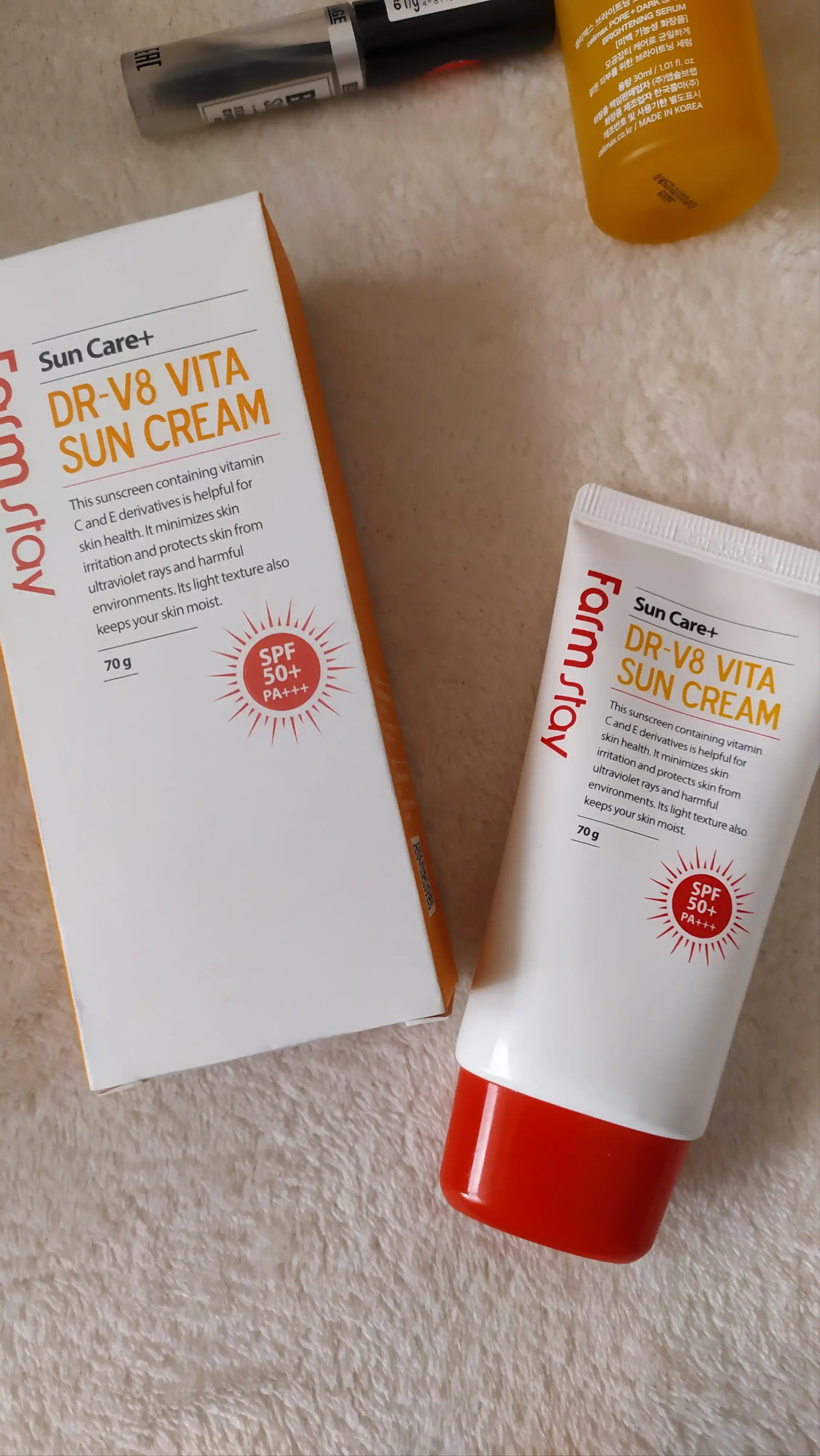 Солнцезащитный крем SPF 50+