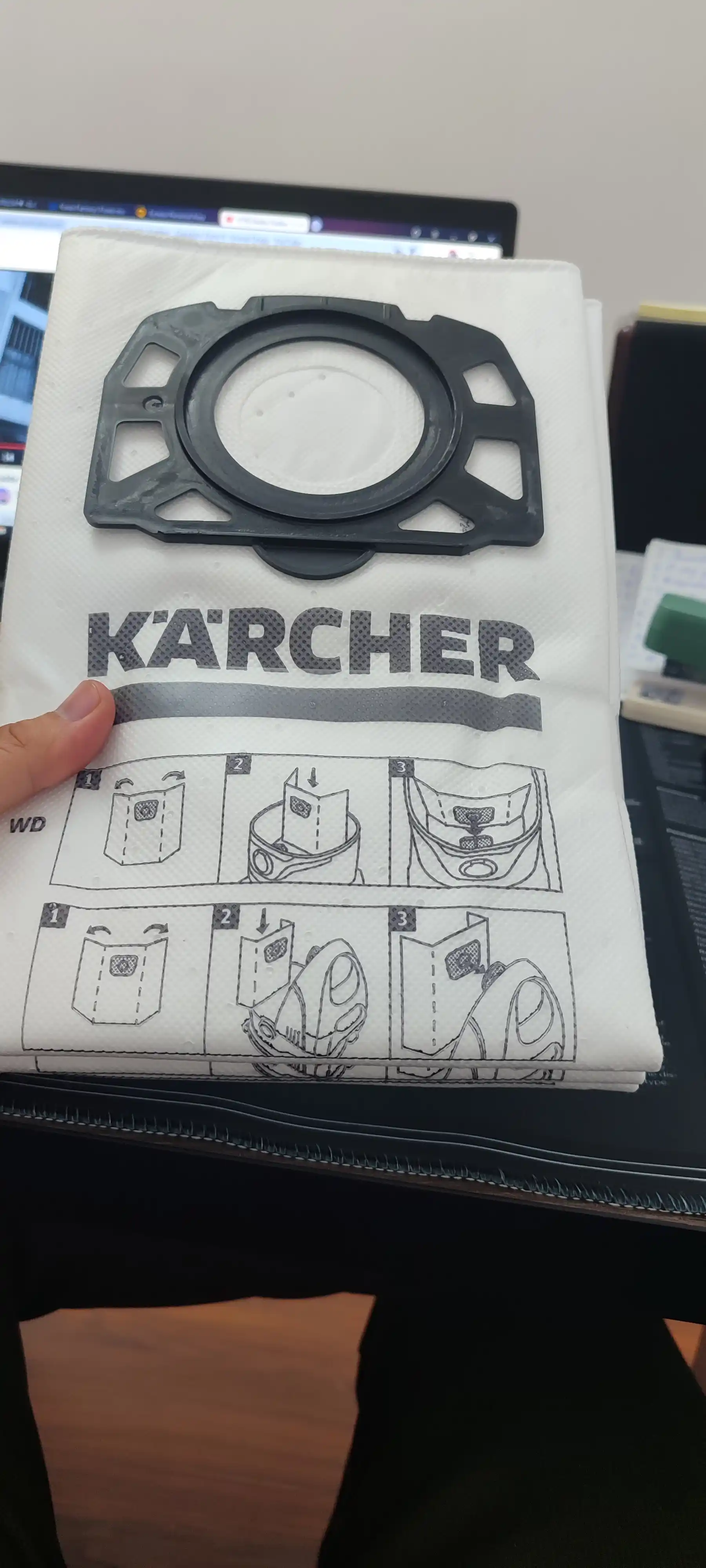 Karcher WD 4 / 5 / 6 Uchun xalta filtri 2.863-006.0