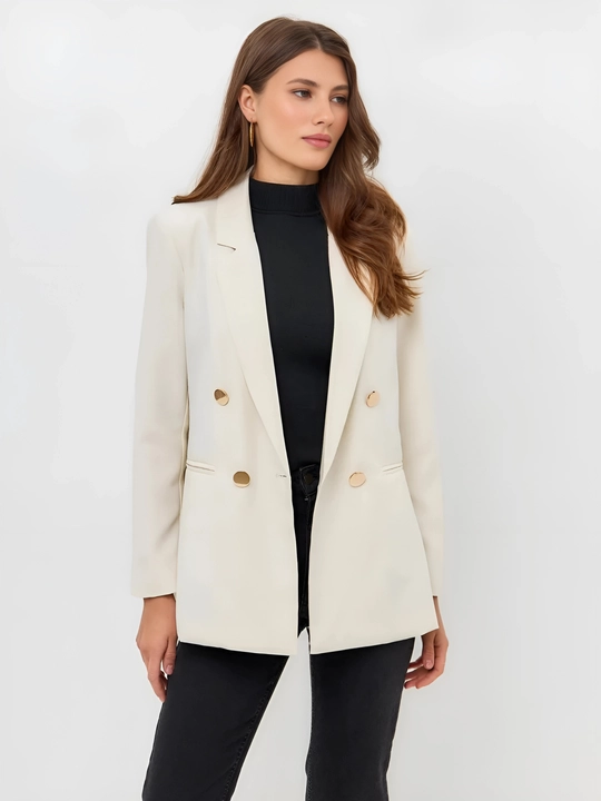 Ayollar pidjagi, klassik fason, ofis va kundalik kiyim uchun, S–3XL — ELLY FASHION