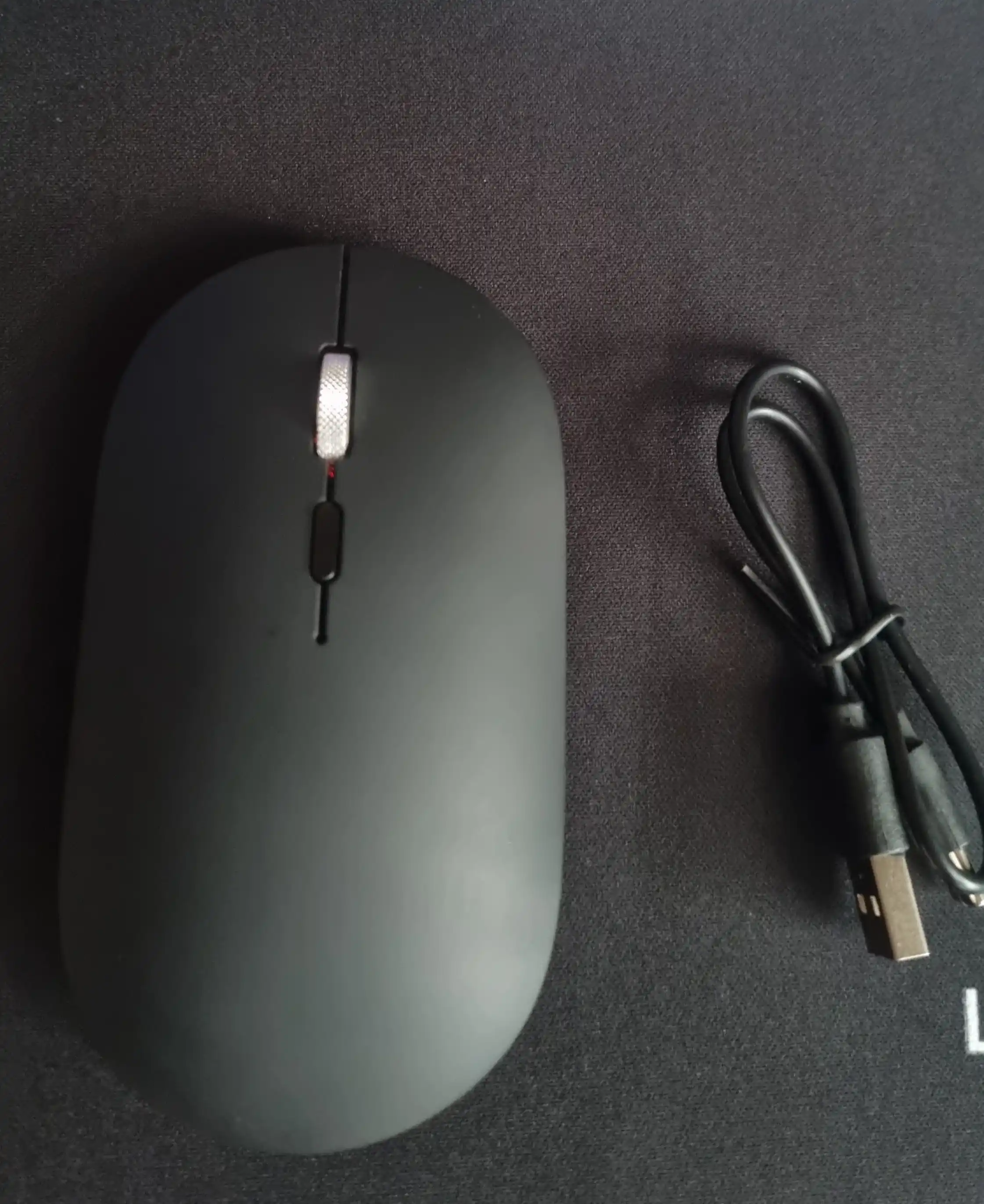Bluetooth simsiz sichqoncha qayta zaryadlanuvchi, 2.4G 1000/1200/1600 DPI batareya 500 Mah