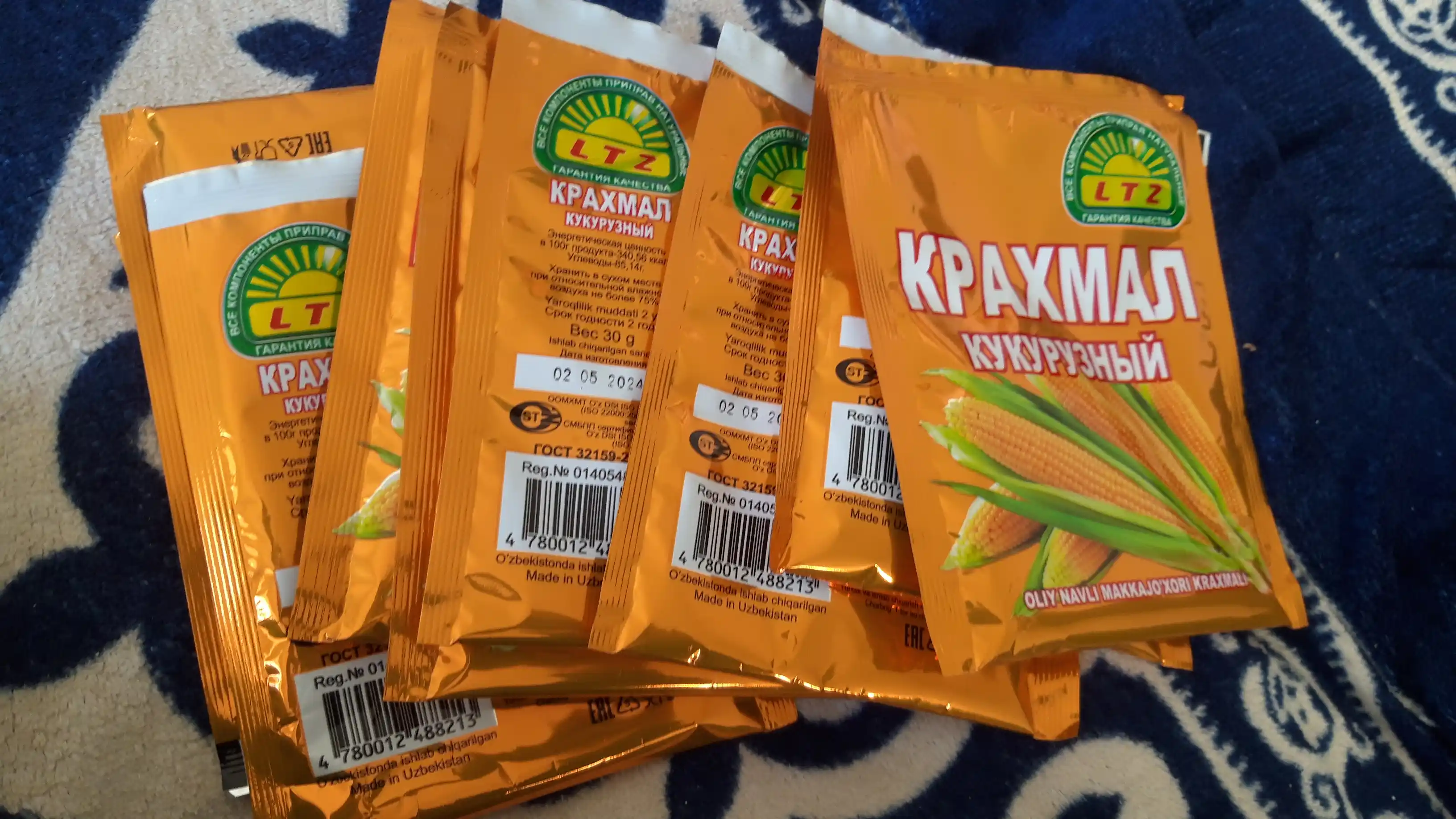 Makkajo'xori kraxmal LTZ, 30 g
