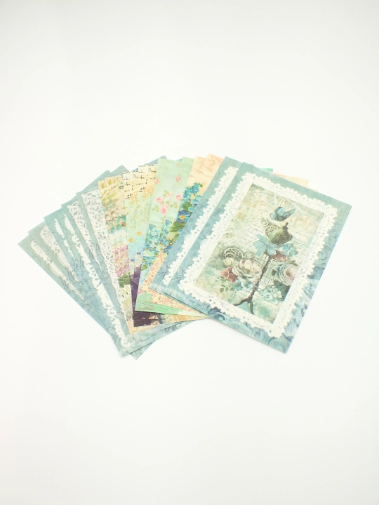 Flow Dreamy декоративные стикеры 40 шт. 100×140 мм. декоративные наклейки, Handmade, DIY