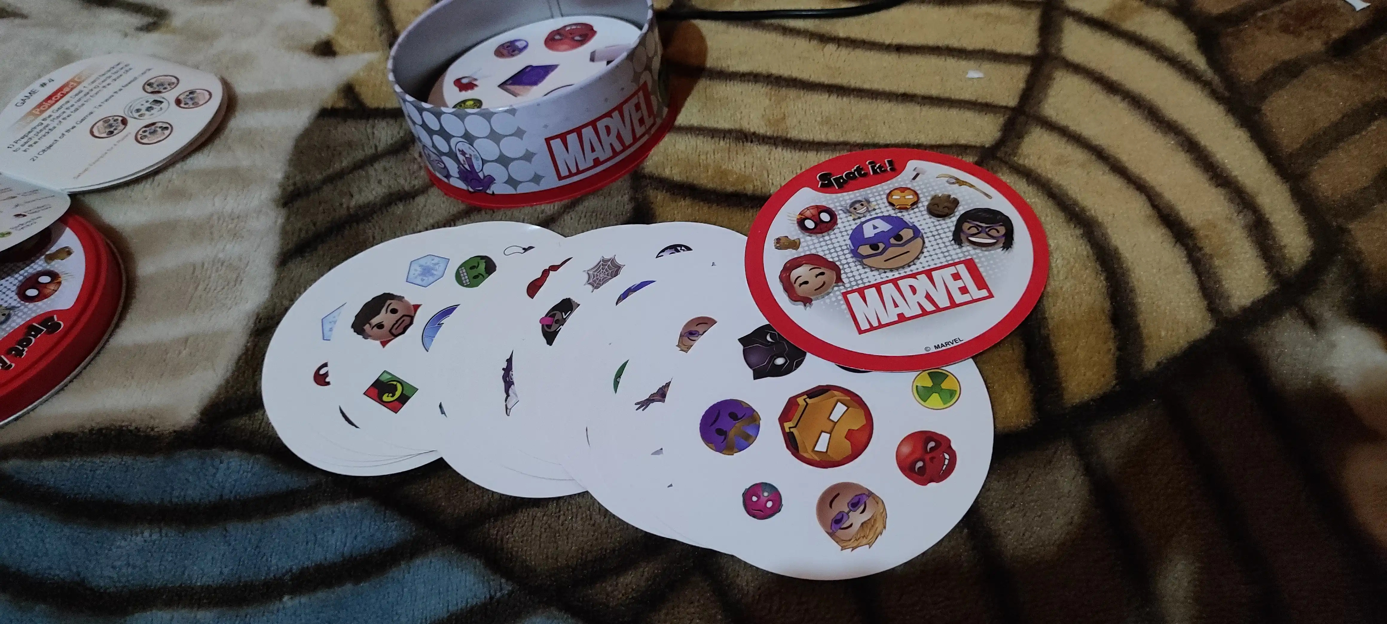Stol o'yini Dobble Spot it, Garri Potter, anime, Marvel, DC, dublni toping