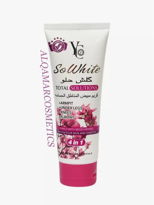 Отбеливающий крем So White Total Solutions, 4 in 1 Cream